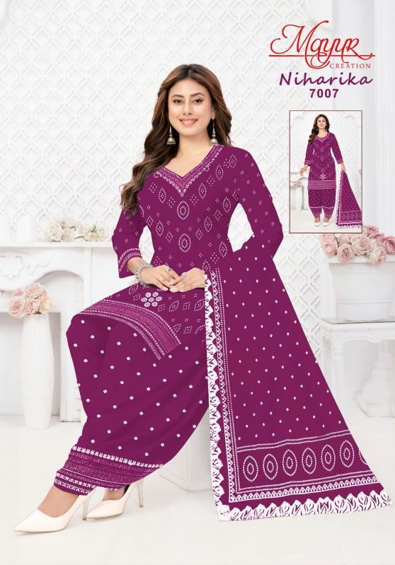 Mayur niharika vol 7 wholesale ladies dress material market in mumbai